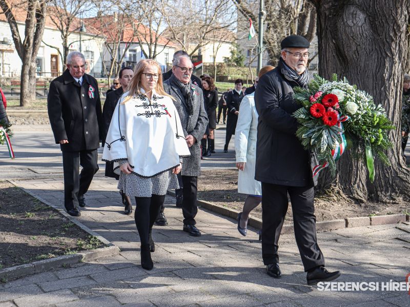 A forradalom és szabadságharc hőseire emlékeztek 