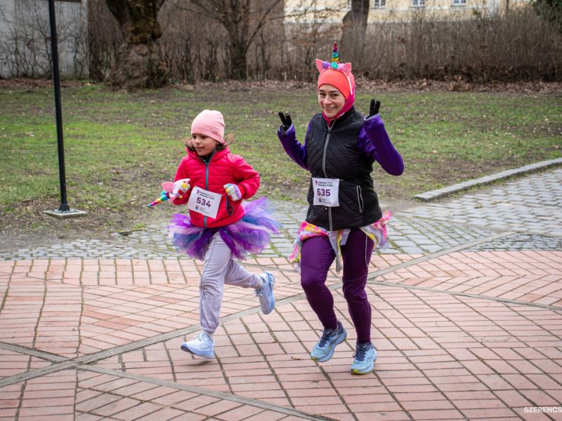 A télies időjárás és az erős szél sem szegte kedvét a sportolni vágyóknak Szerencsen. Harmadik alkal